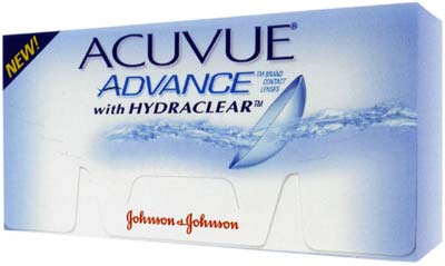 Johnson & Johnson ACUVUE ADVANCE with HYDRACLEAR