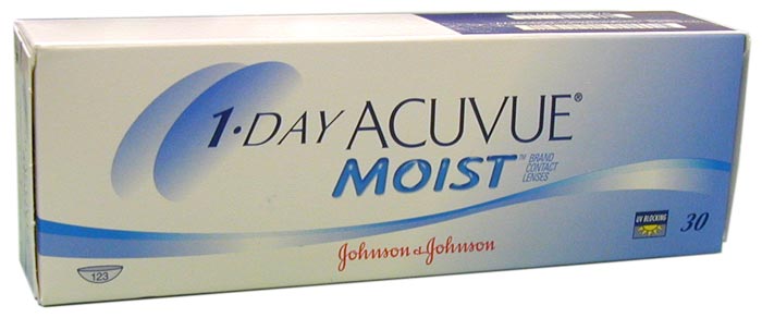1-DAY ACUVUE MOIST 1 коробка (30 линз)